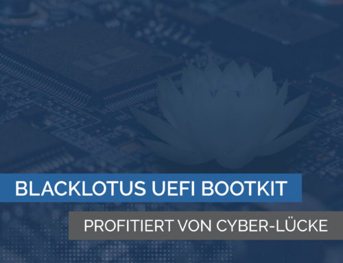 Erstmals umgeht Bootkit UEFI Secure Boot von Windows